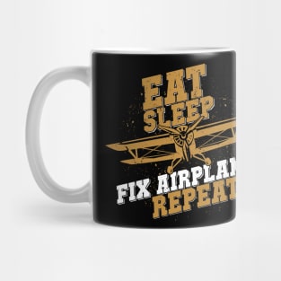 Aircraft Maintenance Technician Airplane Mechanic Mug